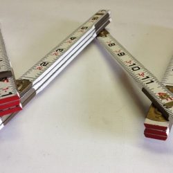 Lufkin 6' 1066D Engineering Scale Wood Folding Rule