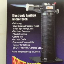 Power Probe Butane Gas Micro Torch