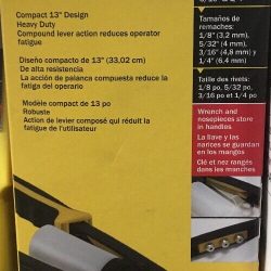 Titan 15050 13" Hand Riveter 1/8"-1/4"