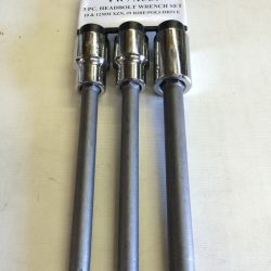 VW AUDI Head Bolt Wrench Set 10, 12 MM #9 Ribe Poli Drive