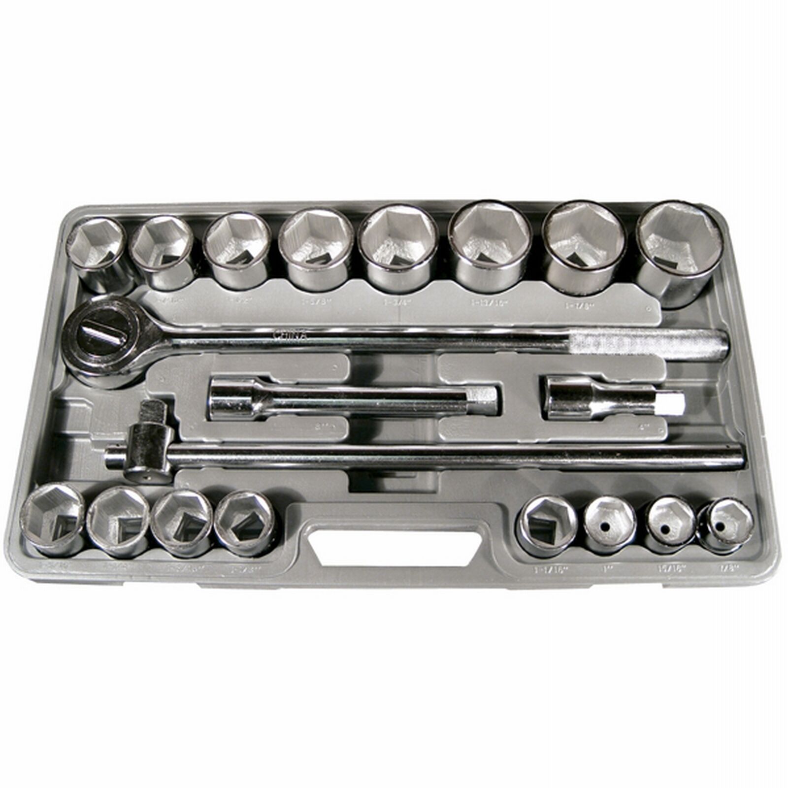 Astro Pneumatic 21pc. 3/4" Drive Socket Set in Case