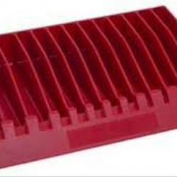 Lisle 40490 Pliers & Wrench Rack/Storage ( Red)