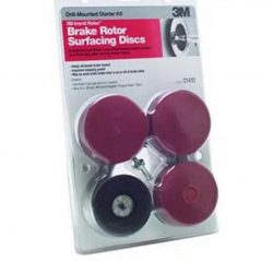3M 1410 brake rotor surfacing discs 3 IN 120 grit roloc sanding disc Holder