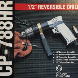 Chicago Pneumatic 1/2" Reversible Drill CP788HR