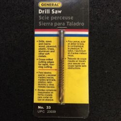 General 33 DRILL SAW