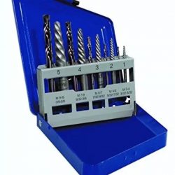 Hanson 11119 10 Piece Extractor And Drill Set Left Handed Cobalt Drills