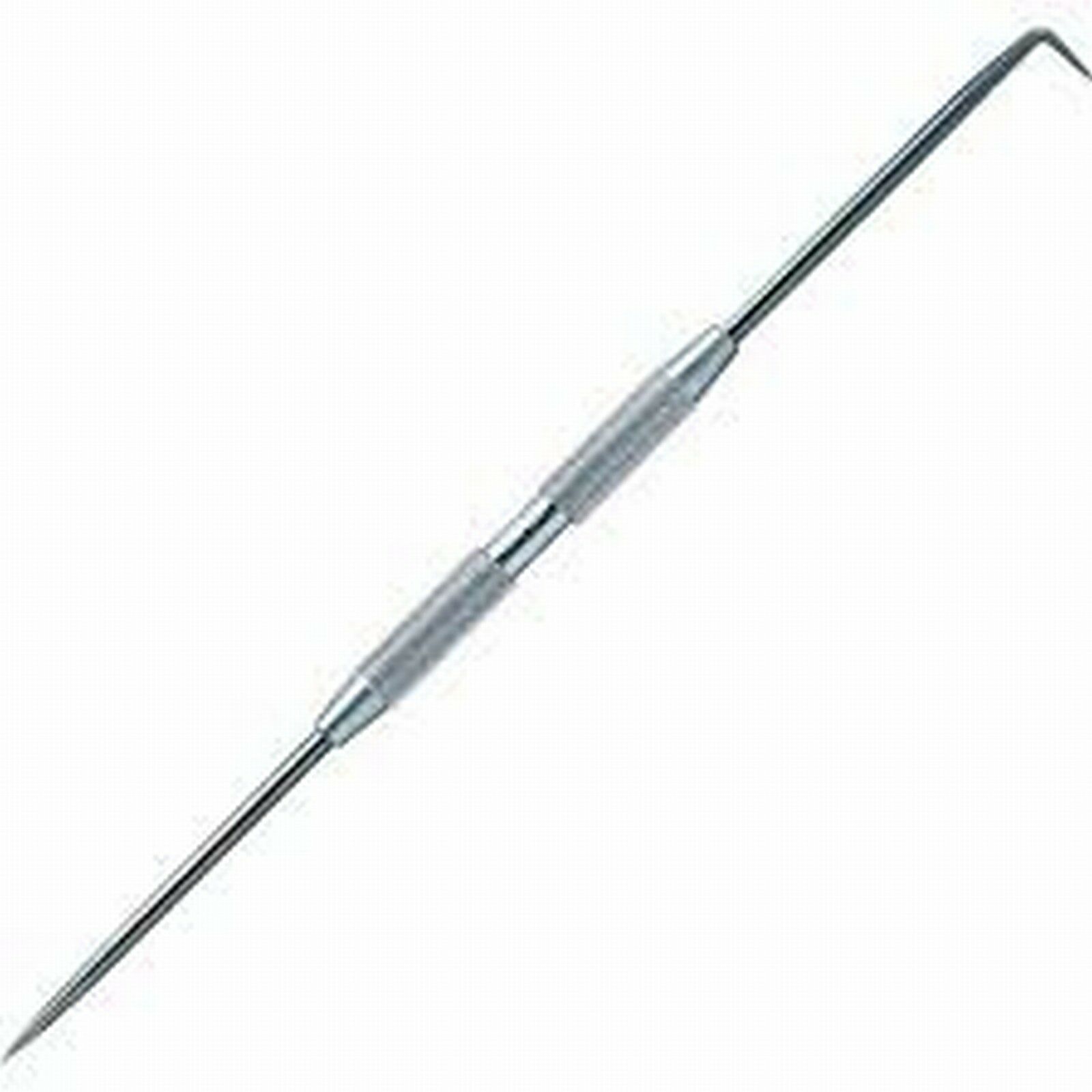 Machinist's Scriber with 2 Fixed Points,Staight x 90° Bent, 8-5/8"Long # 80 2Pcs