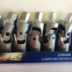 Vim 7 Piece U Joint Hex Drivers 3mm-10mm