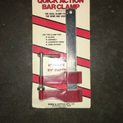 Brink Cotton Quick Action Bar Clamp