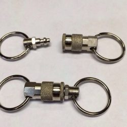 Coupler And Plug Key Ring Chain (qty 2)
