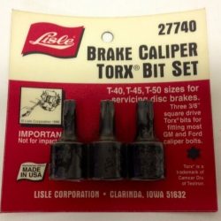 Brake Caliper Torx Bit Set T-40 T-45 T-50 for GM And Ford