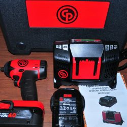 Chicago Pneumatic 8828K 3/8" Dr 20V IMPACT WRENCH 2 Battery 4.0AH Made in FRANC