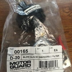 MOTORGUARD D-20 Blow GUN WITH DISPOSABLE FILTER