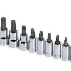 SK84209 10 piece 1/4" 3/8" TORX BIT SOCKET SET