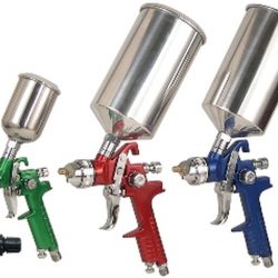Titan 4 Piece Spray Gun Kit in Steel Case