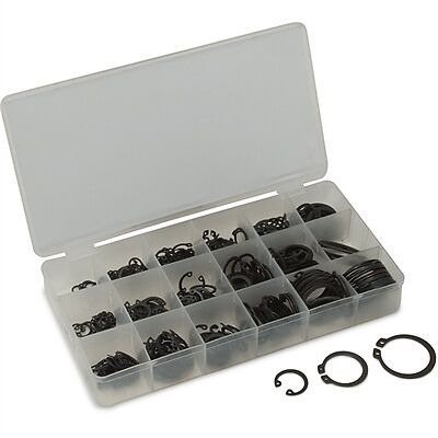 Titan Tools Snap Ring 300 Piece Assortment Kit with Storage Case