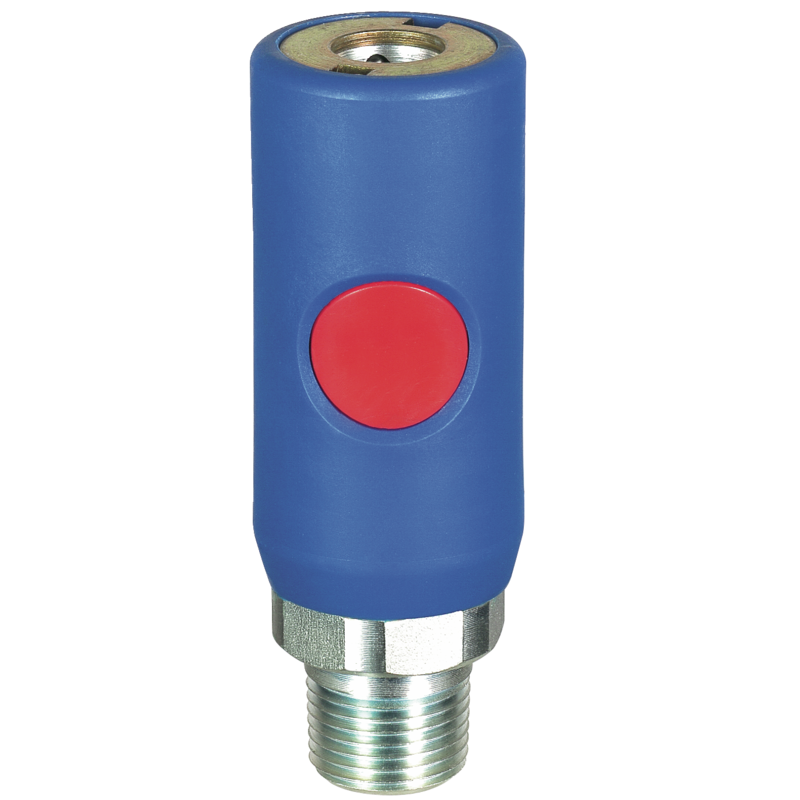 PREVOST URC 061251 TruFlate Coupler,1/4" MNPT