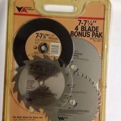 VERMONT AMERICAN 52911 - 4 Piece Circular Saw Blades