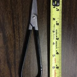 Wiss J7S Light Metal Cutting Snips Straight Blade 7"