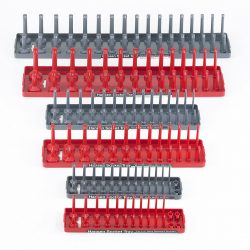 Hansen 92000 1/4 3/8 1/2 SAE METRIC SOCKET ORGANIZER